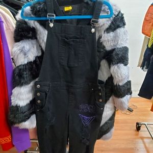 YMOM Jean Overalls Pants